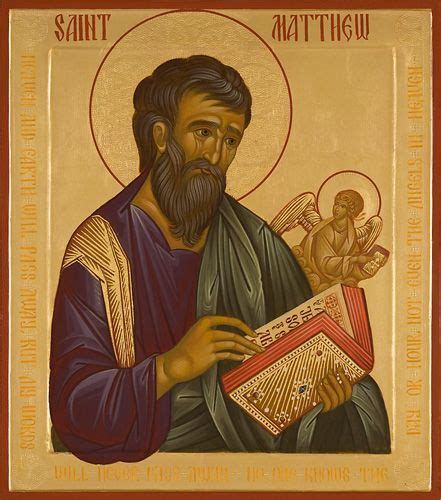 Saint Matthew The Apostle Catholic Saint St Matthew The Apostle One Of