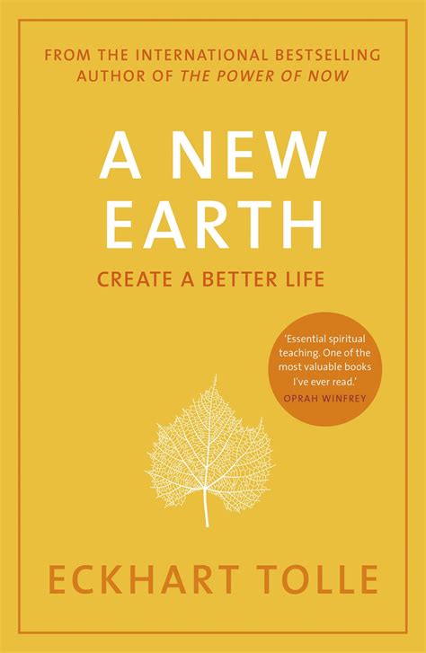 A New Earth Create A Better Life By Tolle Eckhart Penguin Random
