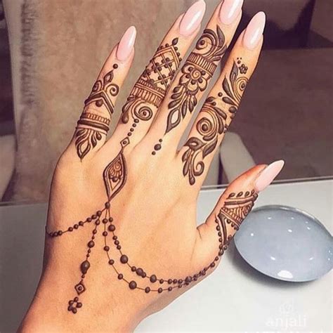 Pin Di Dulhan Zari Su Mehndi Design Tatuaggi Con Henna Design Per