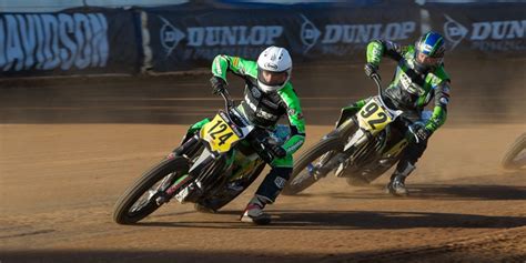 Flat Track Motorcycle Racing Rises From The Dust