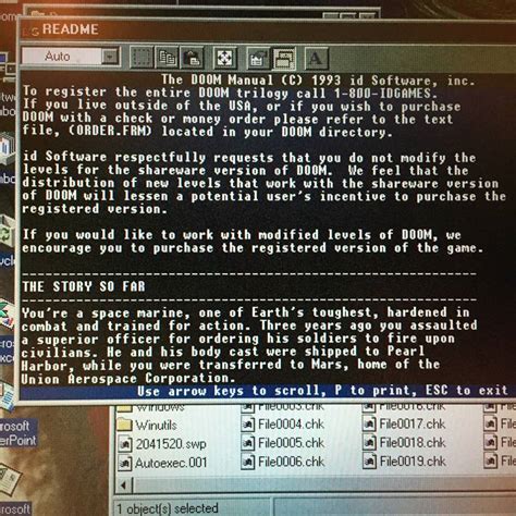 Windows 95 Laptop And Doom Slothic