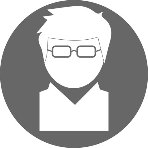 Icon Engineer White On Grey Openclipart