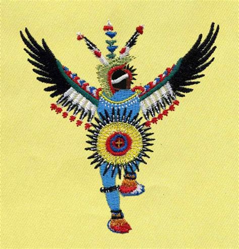 Native American Dancer Embroidery Designs Machine Embroidery Designs