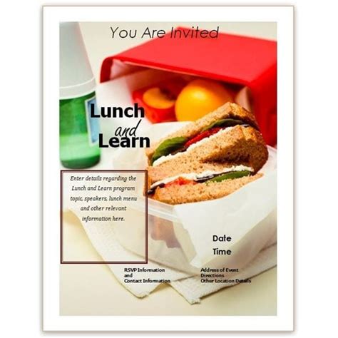 Luncheon Invitation Template Free