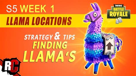 Fortnite How To Find Llama Locations Week 1 Challenge Best Spots For