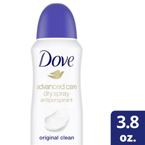 Dove Advanced Care Dry Spray Antiperspirant Deodorant Original Clean