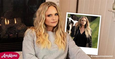 Miranda Lambert Wows Fans With Her Natural Beauty As She Poses In A