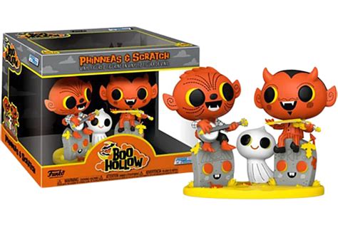 Funko Pop Moment Boo Hollow Phinneas And Scratch 2 Pack Mx