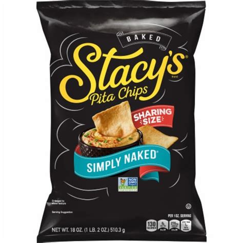 Stacy S Simply Naked Baked Pita Chips 18 Oz Pick N Save