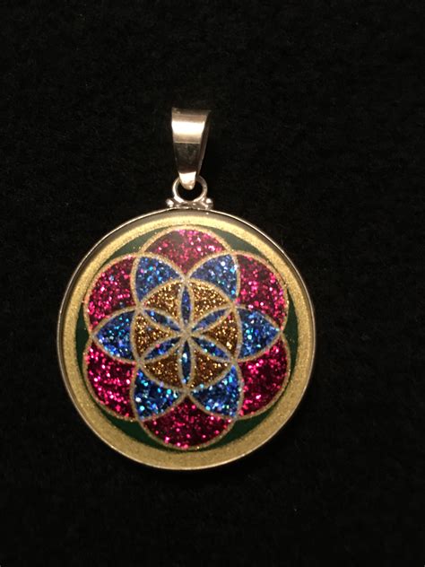 Seed Of Life Sacred Geometry Pendant · Rainbows Of Healing Boutique