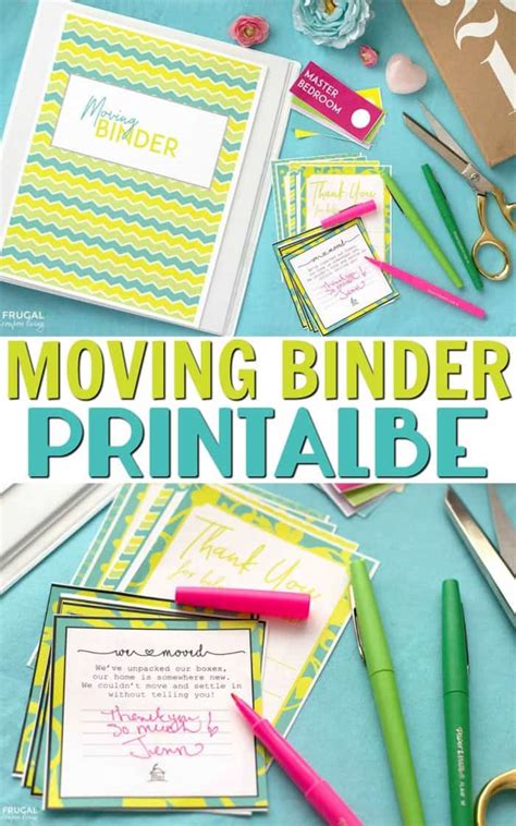 Free Moving Binder Printable