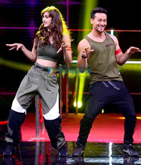 Tiger Shroff And Disha Patani Snapped Promoting Their Film Baaghi On