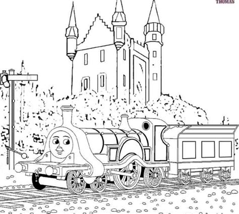 Download Thomas the train and friends coloring pages online free for kids | Train Thomas the tank engine ...