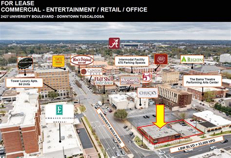 2427 University Blvd, Tuscaloosa, AL 35401 | Crexi.com