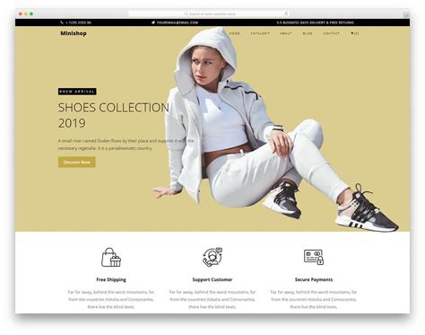 43 Free Shopping Websites Templates To Attract Shopaholics 2022