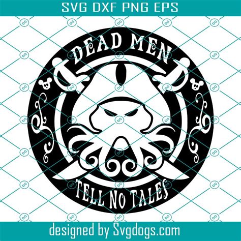 Pirates Of The Caribbean Svg Dead Men Tell No Tales Svg