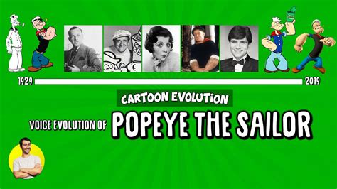 Evolution Of Popeye The Sailor 90 Years Explained Cartoon Evolution