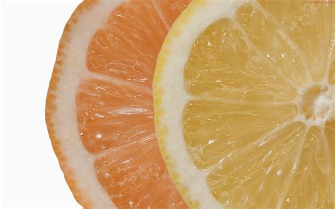 Wallpaper 2560x1600 Px Background Fruits Lemons Orange Oranges