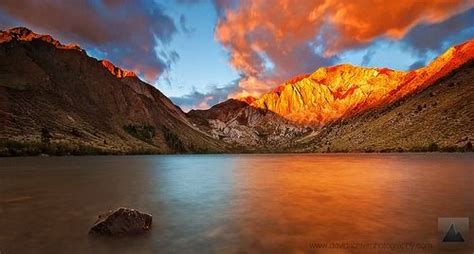 Convict Gold Convict Lake Eastern Sierra Nevada California By