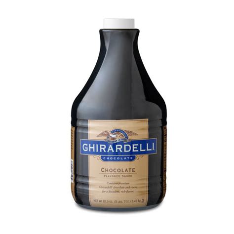 Ghirardelli Chocolate Sauce 90 Oz Buy Coffee Canada