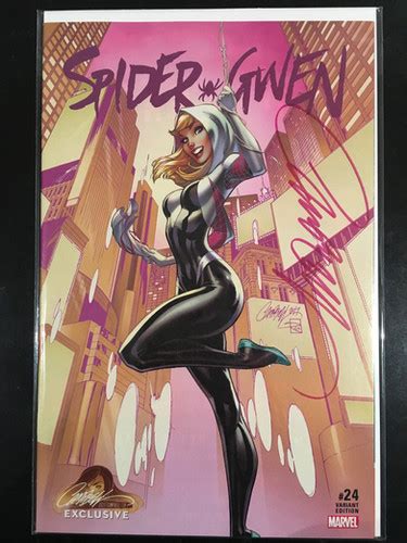 Signed Spider Gwen Volume 2 24 Jsc Exclusive Cover A Comicinspiration