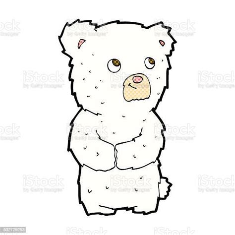 Comic Cartoon Polar Bear Cub Stock Illustration Download Image Now