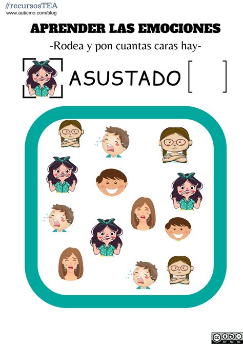 Actividades Para Trabajar Las Emociones En Niños Con Tea Auticmo Todas Las Posibilidades De