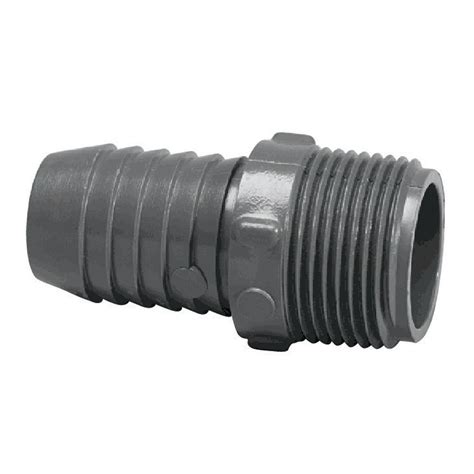 Yard Garden And Outdoor Living Pvc 12 Hose Barb X Npt Mnpt Male Pipe