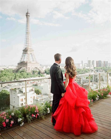 A Glamorous Destination Wedding In Paris Martha Stewart Weddings