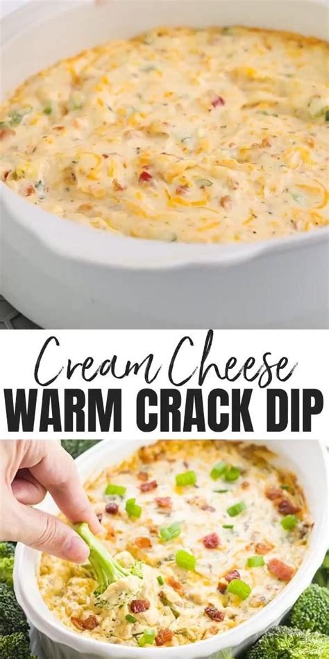 Warm Ranch Crack Dip Recipe With Bacon And Cream Cheese