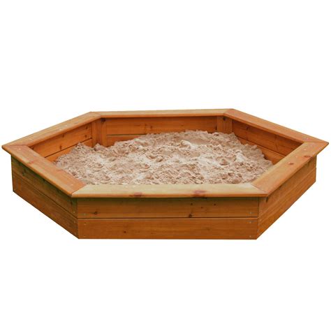 Buy Giant Hexagonal Sandbox For Toddlers And Kids Big Game Hunters