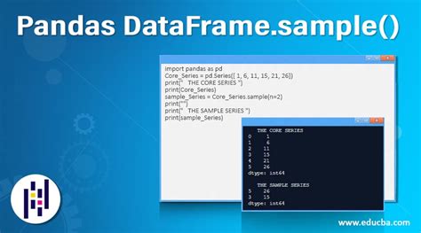 Pandas DataFrame.sample() | How Pandas DataFreame.sample ...