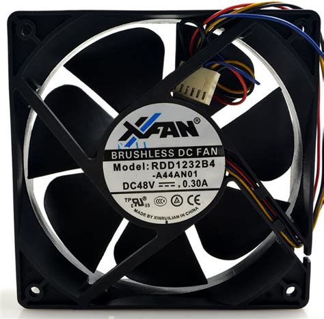 Wholesale Xfan Rdd1232b4 48v 03a 4wires Cooling Fan Xfan Rdd1232b4 48v