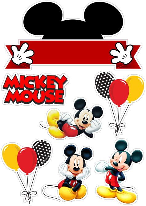 Total 78 Imagem Topo De Bolo Mickey Png Vn