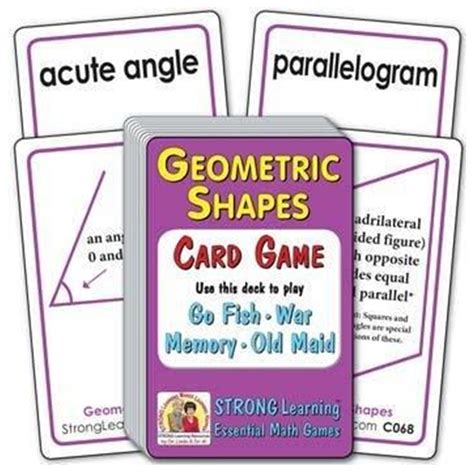 This adhd test is a quick way to discover if you suffer from attention deficit hyperactivity disorder or if you display related signs and symptoms. Geometric Shapes SuperDeck Card Game - Strong Learning Store