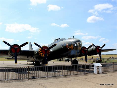 Imperial War Museum Duxford England The Sally B B52 Bomber Which