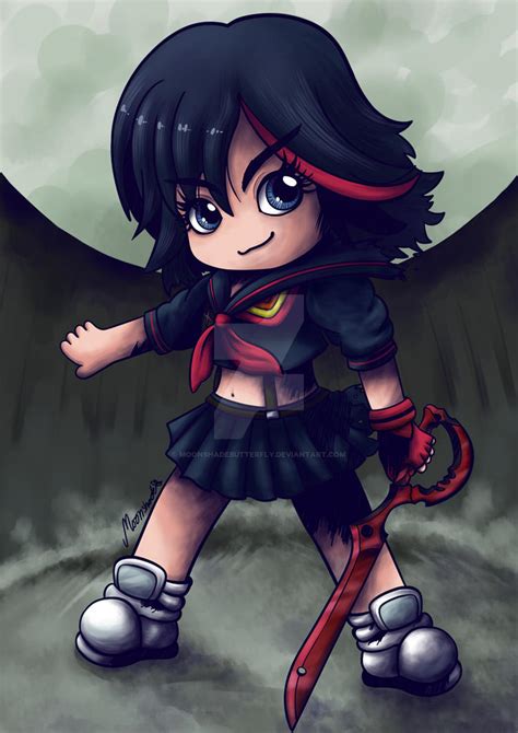 ryuko matoi by moonshadebutterfly on deviantart