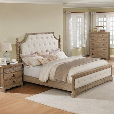 Shop for stylish patio furniture at sears. Pennington Upholstered Standard Bed in 2020 (With images ...