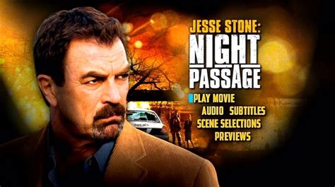 Jesse Stone Night Passage 2006 Dvd Menus