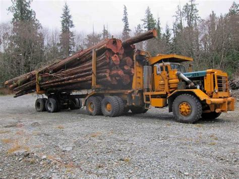 Pacific P16 Logging Truck 1973 Trucks Heavy Duty Trucks Big Trucks