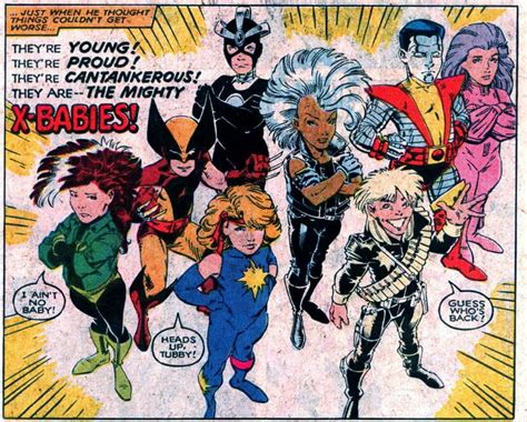 Marvel Comics Introducing X Babies Zombies In Todays X Men Annual