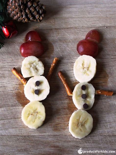Snowman Fruit Kabobs Recipe Kid Friendly Meals Grape Recipes Snacks