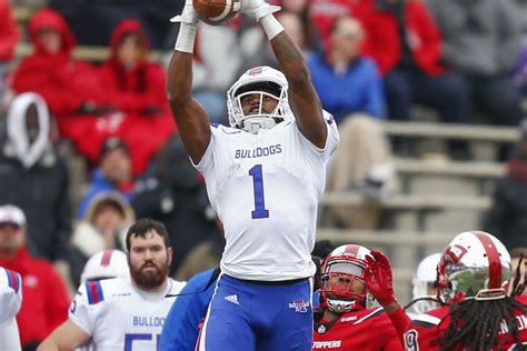 Jim Bob Cooter Works Out La Tech Wrs Trent Taylor And Carlos Henderson