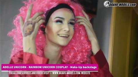 Adelle Unicorn Cosplay Backstage Youtube