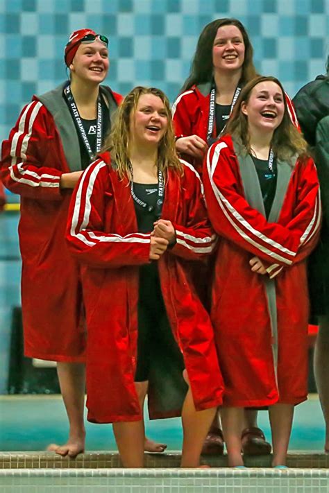 Wiaa State Div 2 Girls Swimming Meet The Whippets Came To Race