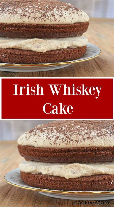 Add the finely diced onions, chestnuts, cranberries and garlic and using. Easy Holiday Dessert Recipe: Irish Whiskey Cake | Easy holiday desserts, Holiday desserts ...