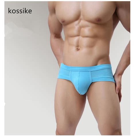 Top Quality New Arrival Kossike Fashion Men Underwear Solid Color