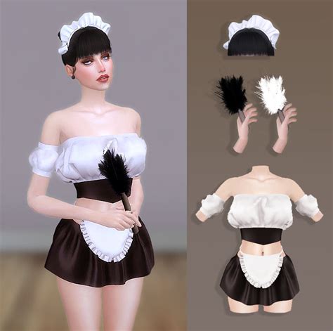 Eve Maid Set Sims 4 Dl By Smsims On Deviantart