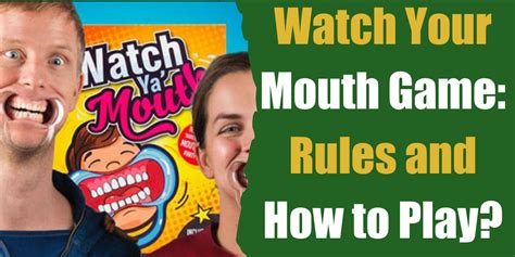 Watch Your Mouth Game Rules And How To Play Bar Games 101