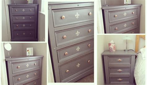 Get that shabby chic distressed look with this winter grey, chalky finish furniture paint. image4 - Rustoleum Spray Paint